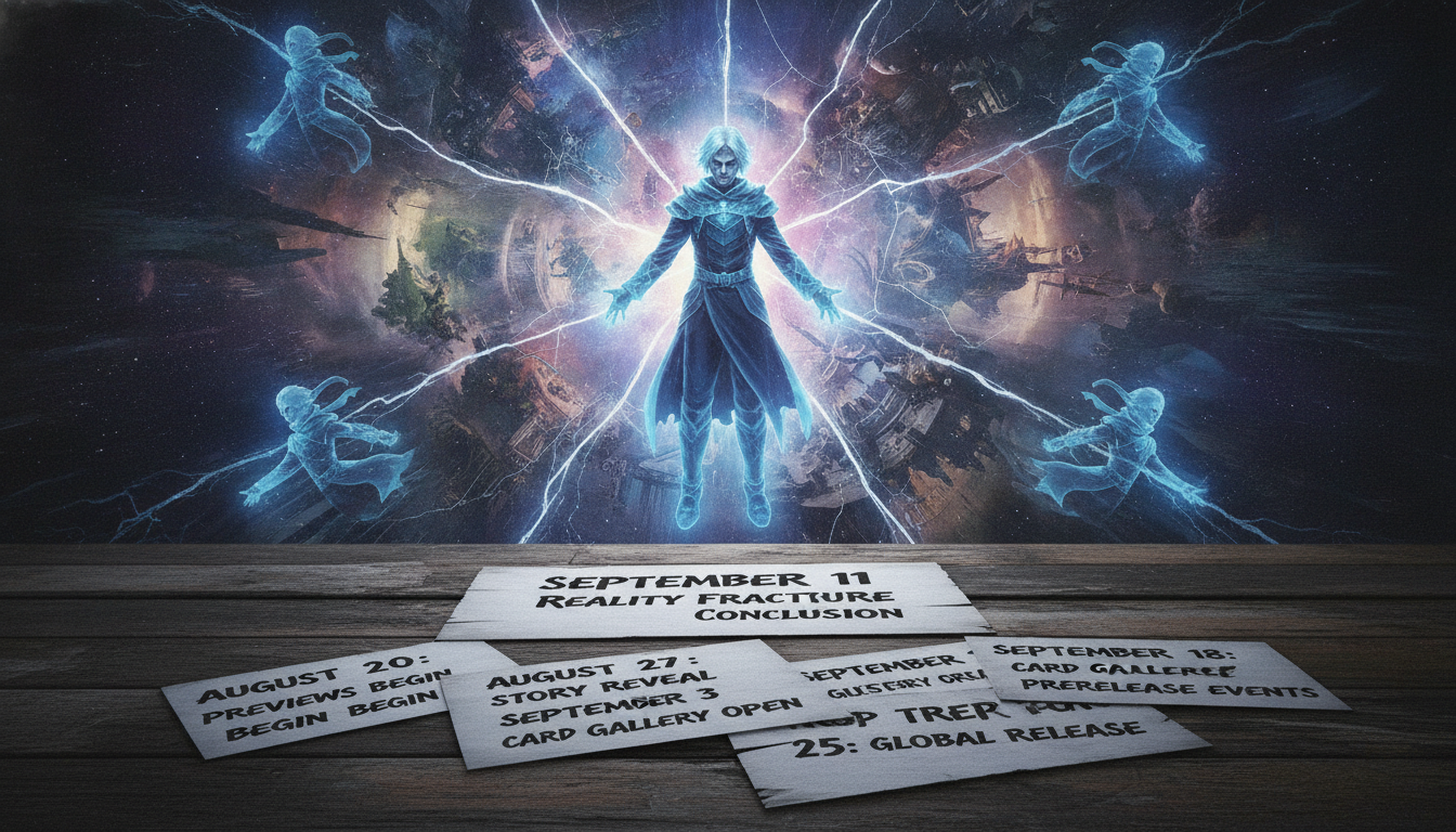 AI-generated image for: Jace Split Himself Into Pieces: The Reality Fracture Story Ends Friday (Plus the Full Fall Calendar)